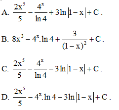 Đề thi Giữa kì 2 Toán 12 có đáp án (6 đề)