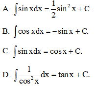 Đề thi Giữa kì 2 Toán 12 có đáp án (6 đề)