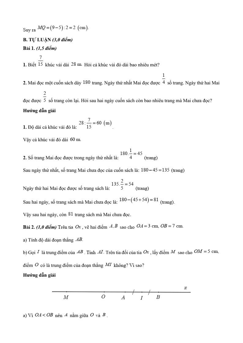 15+ Đề thi Giữa kì 2 Toán 6 Kết nối tri thức năm 2026 (có đáp án)