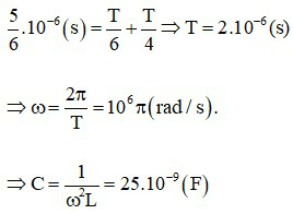 Đề thi Giữa kì 2 Vật Lí 12 có đáp án (8 đề)