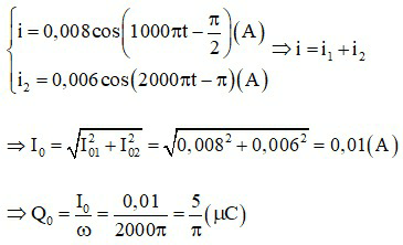 Đề thi Giữa kì 2 Vật Lí 12 có đáp án (8 đề)