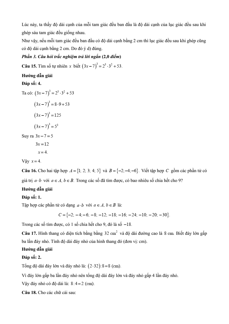 25 Đề thi Cuối kì 1 Toán 6 Cánh diều năm 2025 (có đáp án)