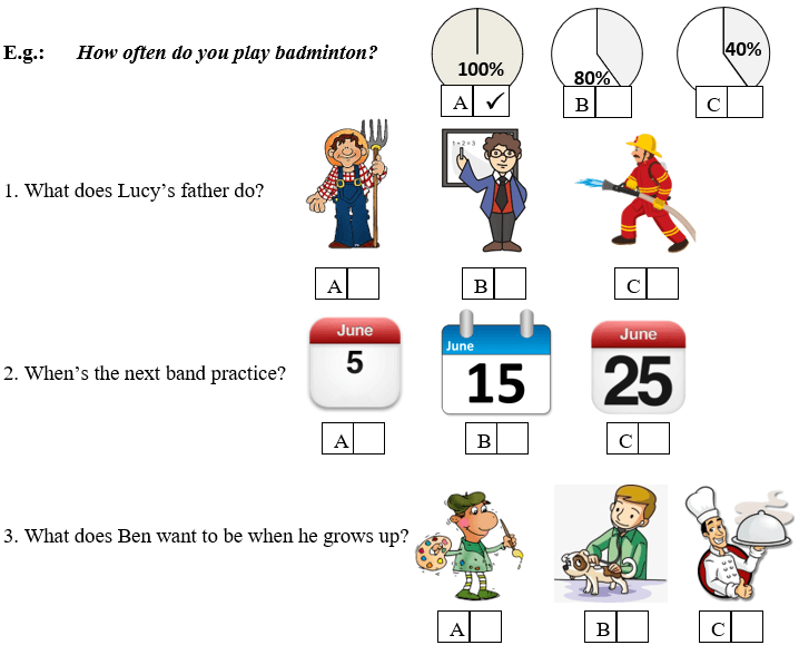Đề thi Học kì 2 Tiếng Anh lớp 5 theo Thông tư 22 có đáp án (6 đề)