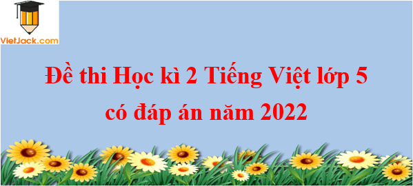 Đề thi Học kì 2 Tiếng Việt lớp 5 có đáp án năm 2024 (10 đề)