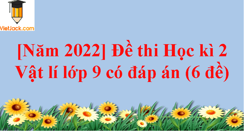 Đề thi Học kì 2 Vật Lí 9 có đáp án (6 đề) (ảnh 1)