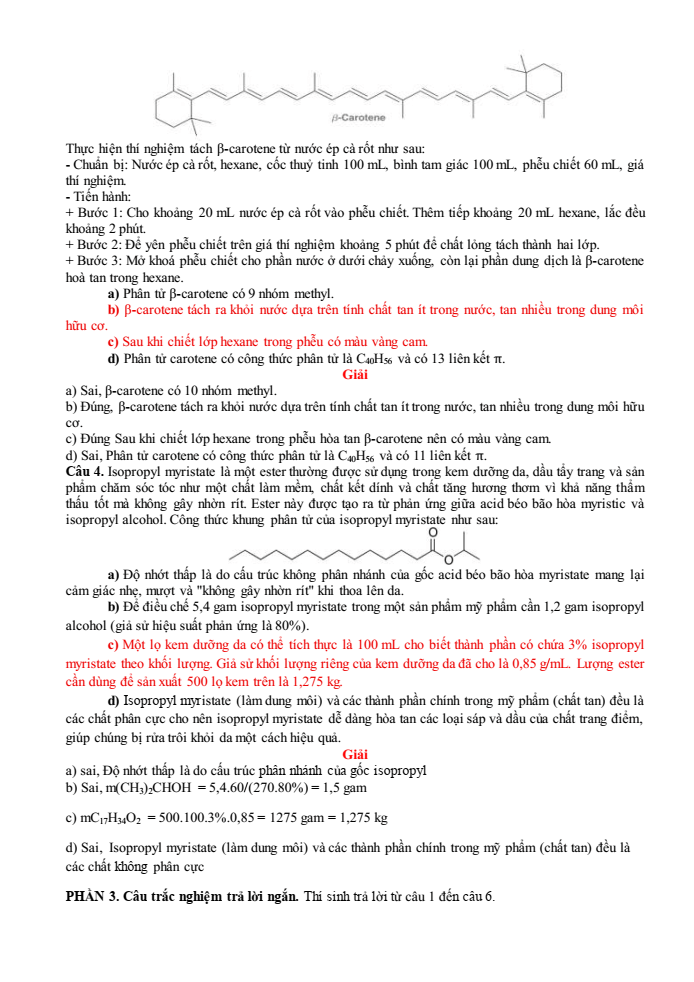 Đề thi học sinh giỏi Hóa học 12 Cụm 09 trường THPT (Phú Thọ) năm 2025-2026