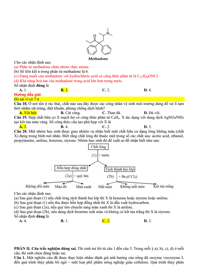 Đề thi học sinh giỏi Hóa học 12 Cụm các trường THPT (Hải Phòng) năm 2025-2026
