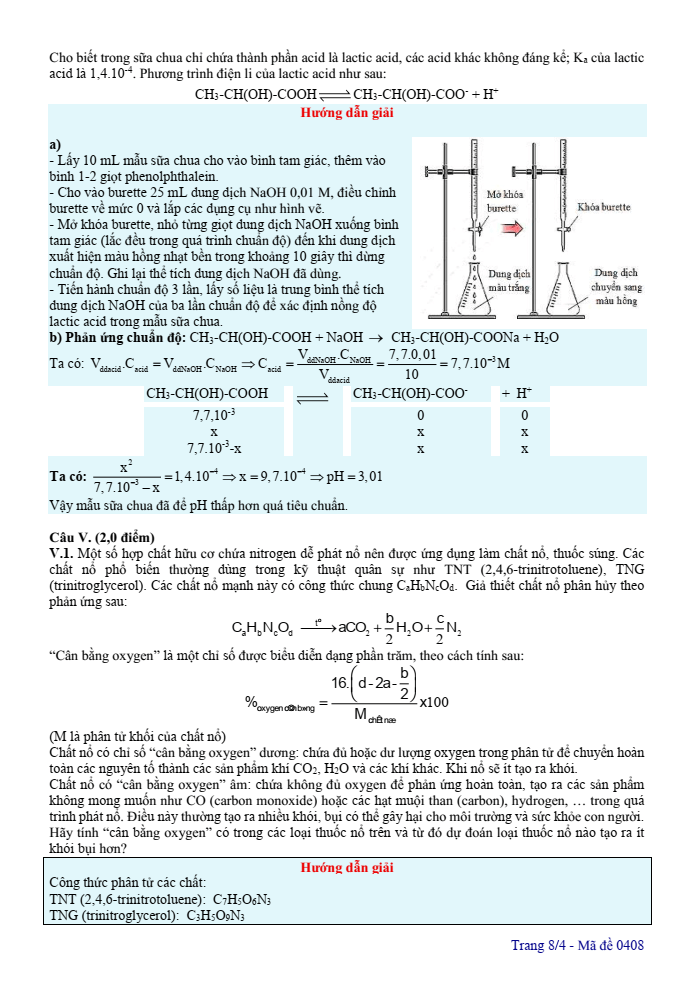 Đề thi học sinh giỏi Hóa học 12 Liên trường THPT (Nghệ An) năm 2025-2026