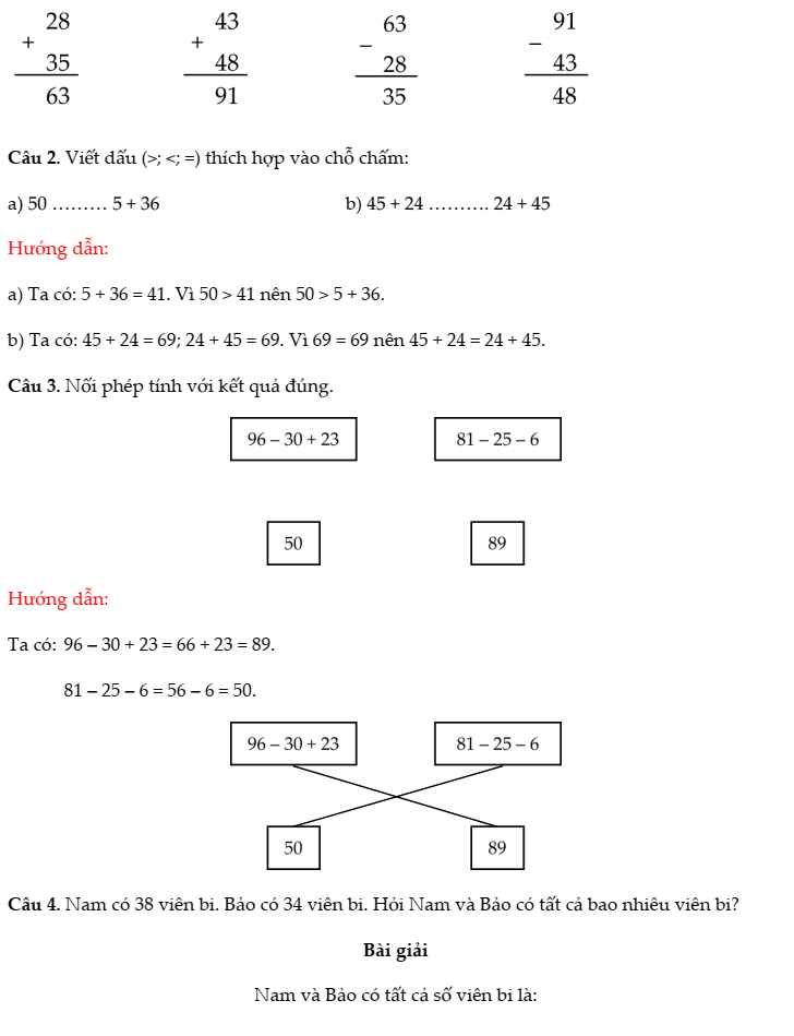 20+ Đề thi Toán lớp 2 Chân trời sáng tạo Học kì 1 năm 2025 tải nhiều nhất