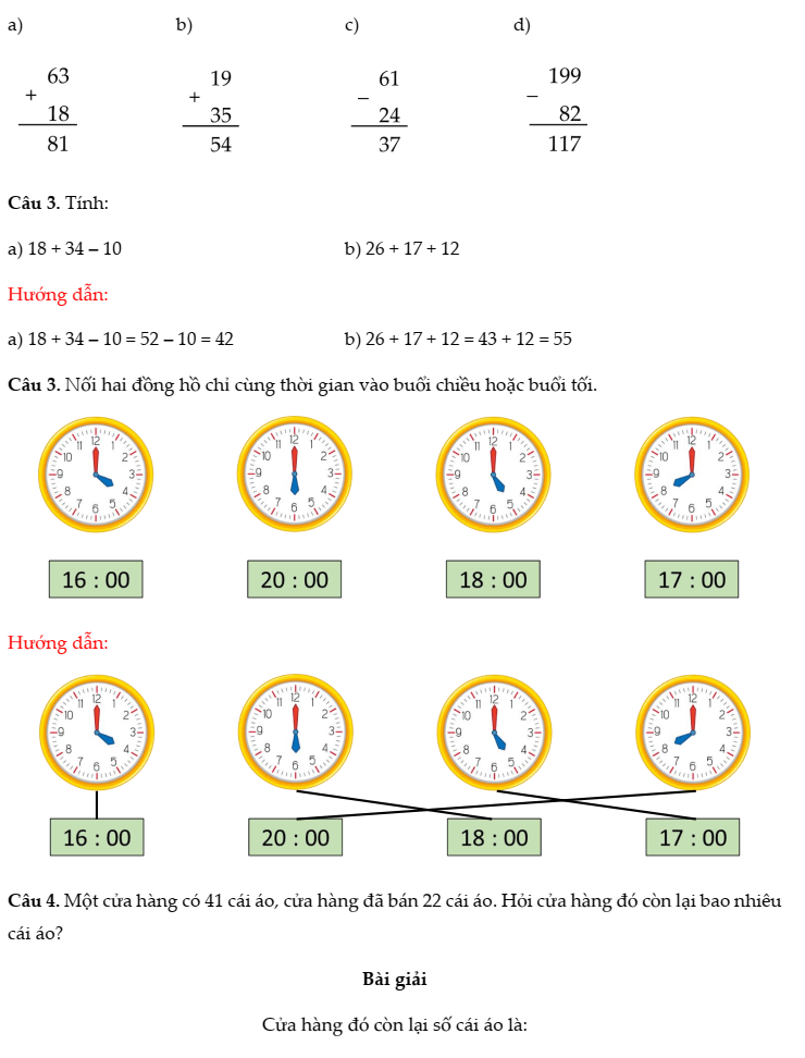20+ Đề thi Toán lớp 2 Chân trời sáng tạo Học kì 1 năm 2025 tải nhiều nhất
