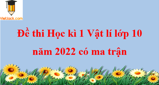 [Năm 2023] Đề thi Học kì 1 Lịch Sử 12 có đáp án (6 đề)