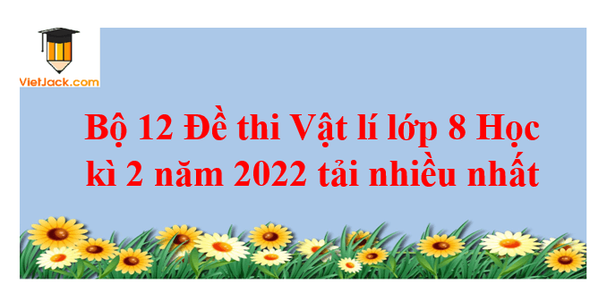 Bộ 12 Đề thi Vật Lí 8 Học kì 2 năm 2024 tải nhiều nhất