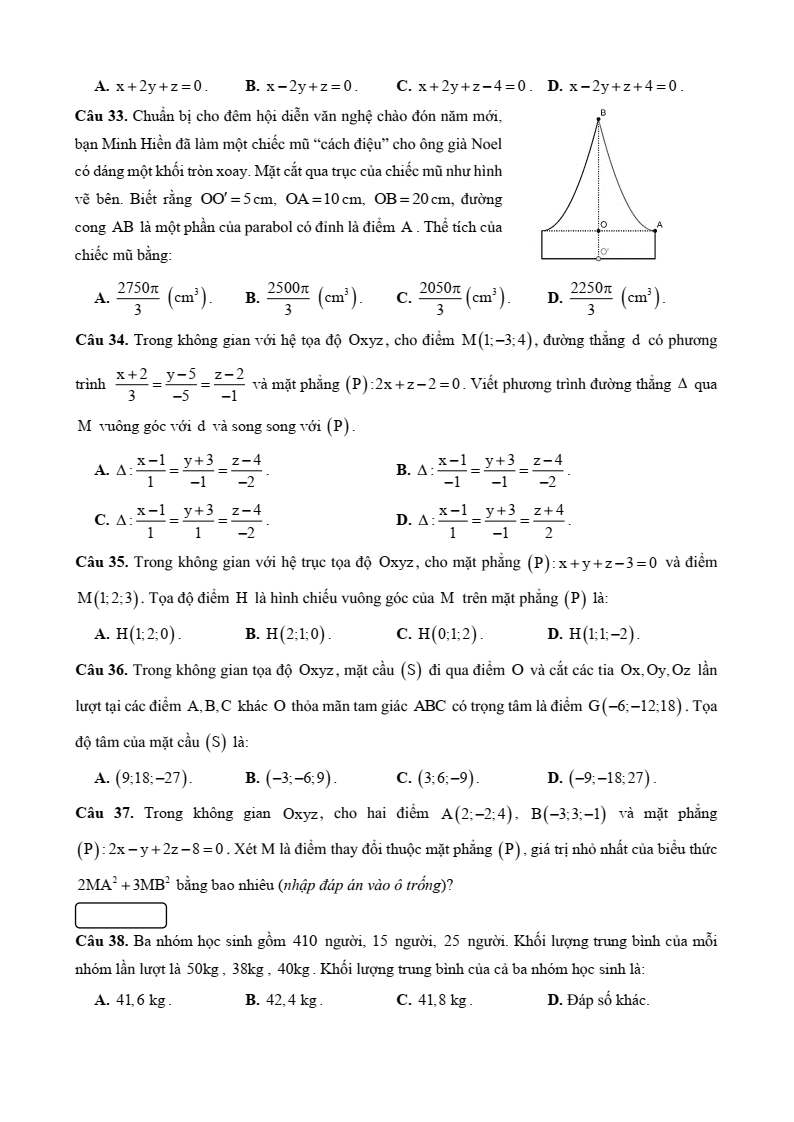Ôn thi ĐGNL, ĐGTD) Chuyên đề: Một số câu hỏi trích trong các đề thi tham khảo