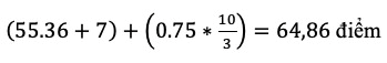 Đánh giá tư duy gồm những môn nào? Cách tính điểm xét tuyển