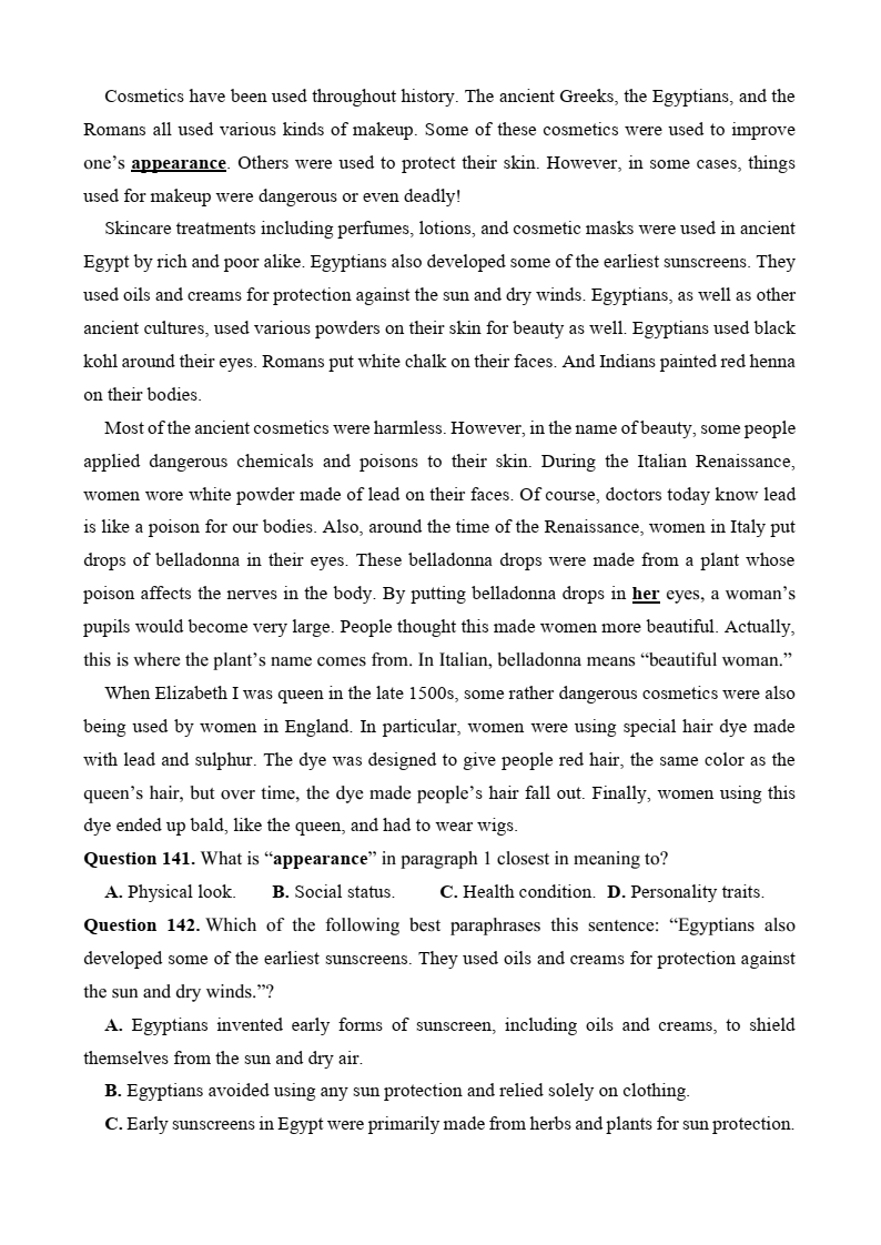 10+ Đề thi ĐGNL Bộ Quốc phòng phần Tiếng Anh (có lời giải)