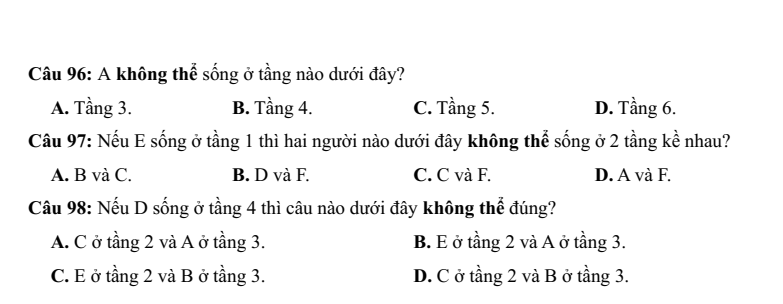 30+ Đề thi ĐGNL ĐHQG TP.HCM VACT môn Logic, phân tích số liệu (có lời giải)