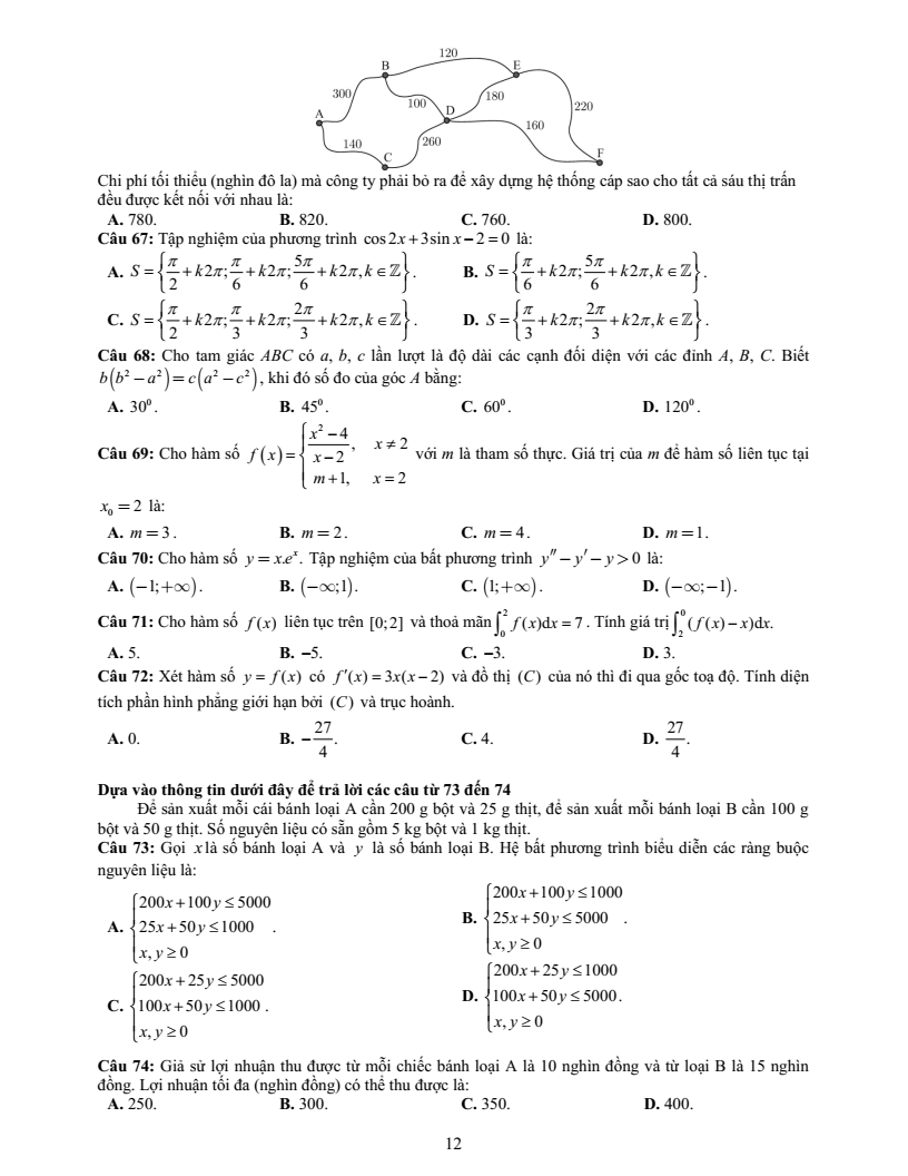 Đề thi mẫu ĐGNL ĐHQG Tp.HCM năm 2026