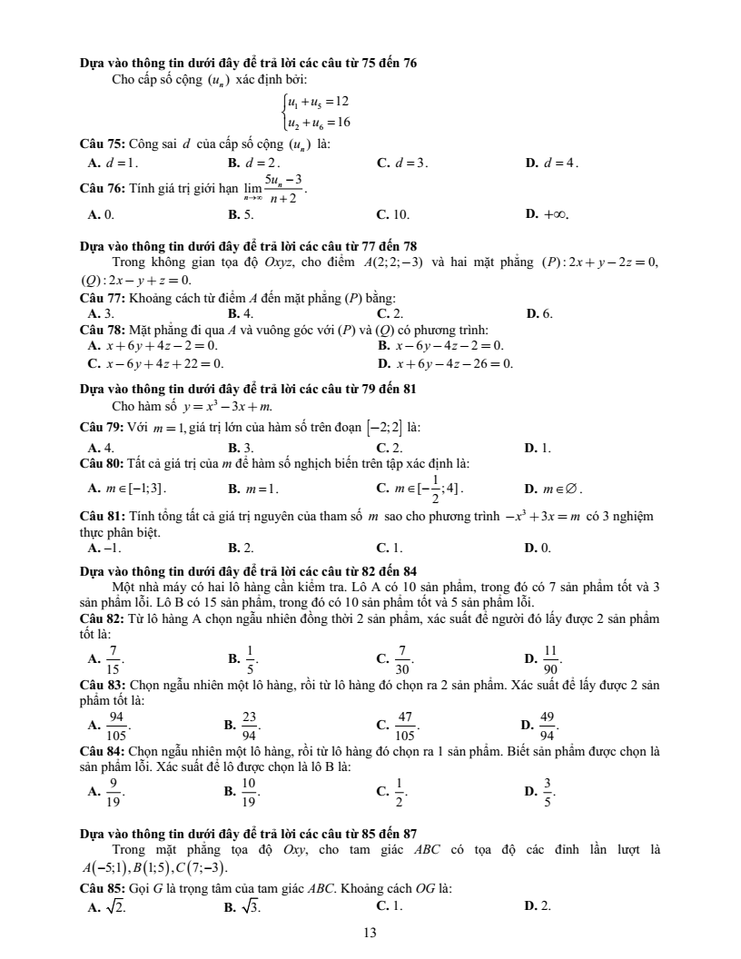 Đề thi mẫu ĐGNL ĐHQG Tp.HCM năm 2026