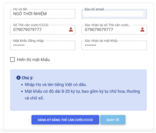 Hướng dẫn đăng ký dự thi ĐGNL ĐHQG HCM 2026