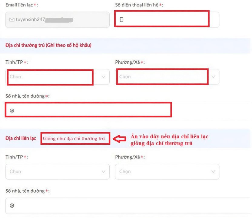 Hướng dẫn đăng ký tài khoản Đánh giá tư duy TSA 2026