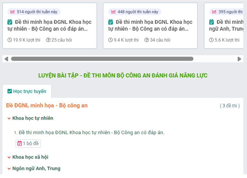 Quy định sức khỏe đặc thù công an khi xét tuyển vào các trường, học viện Công an