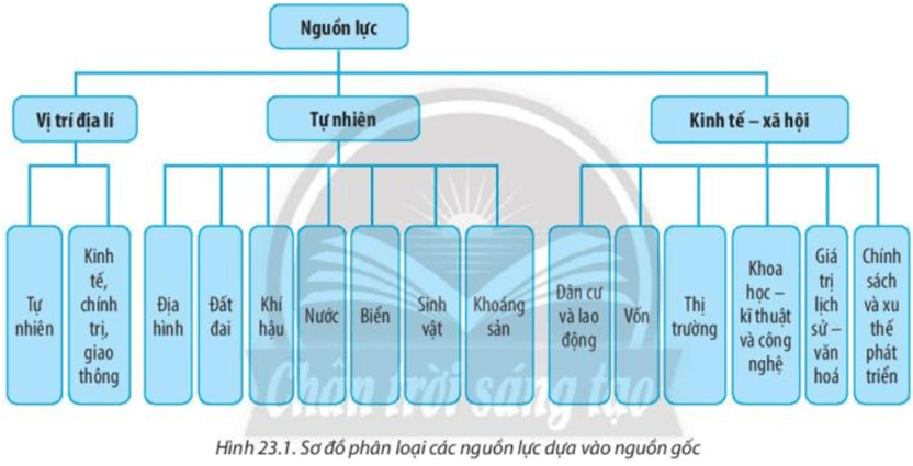 Lý thuyết Địa Lí 10 Chân trời sáng tạo Bài 23: Nguồn lực phát triển kinh tế (ảnh 1)