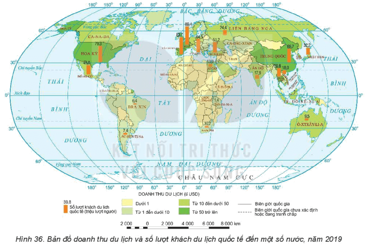 Đọc bản đồ hình 36, hãy cho biết