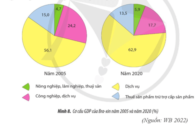 Lý thuyết Địa Lí 11 Cánh diều Bài 8: Thực hành: Viết báo cáo về tình hình phát triển kinh tế - xã hội ở cộng hòa liên bang Bra-xin