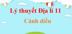 Lý thuyết Địa Lí 11 Cánh diều (hay, ngắn gọn) | Kiến thức trọng tâm Địa 11