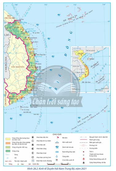 Dựa vào hình 28.2 và thông tin trong bài, hãy trình bày tình hình phát triển ngành khai thác khoáng sản biển 