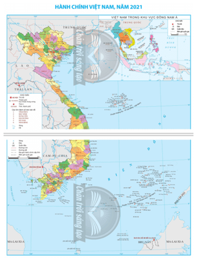 Dựa vào bản đồ hành chính Việt Nam và thông tin trong bài, hãy xác định đặc điểm phạm vi lãnh thổ của nước ta