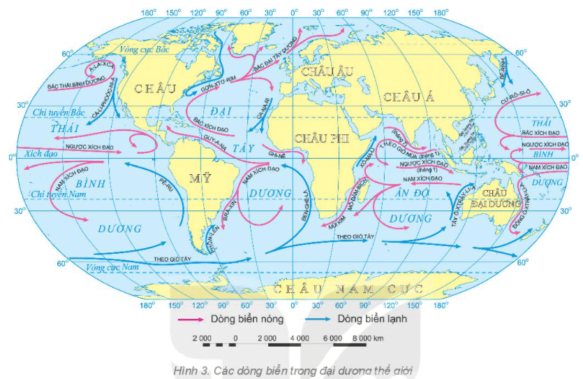 Lý thuyết Địa Lí 6 Bài 21: Biển và đại dương | Kết nối tri thức