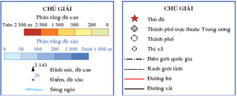 Lý thuyết Địa Lí 6 Bài 4: Kí hiệu và bảng chú giải bản đồ. Tìm đường đi trên bản đồ | Kết nối tri thức