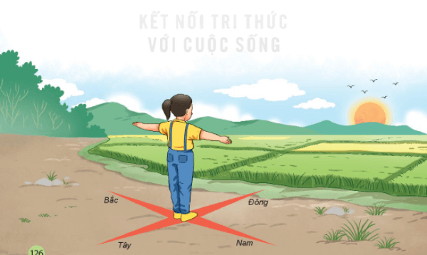 Lý thuyết Địa Lí 6 Bài 9: Xác định phương hướng ngoài thực địa