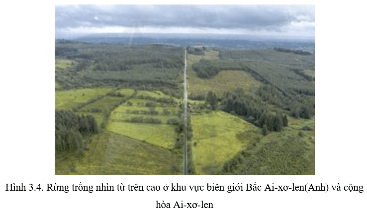 Đọc thông tin và quan sát hình 3.3, hình 3.4 hãy trình bày vấn đề bảo vệ và phát triển rừng ở châu Âu