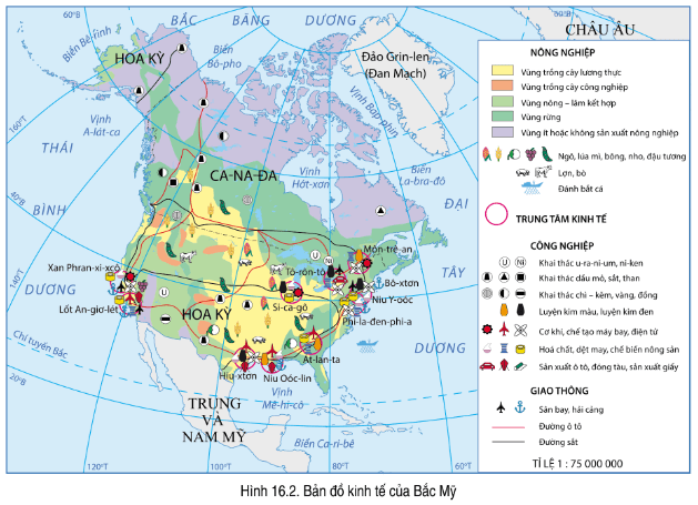 Lý thuyết Địa Lí 7 Cánh diều Bài 16: Phương thức con người khai thác tự nhiên bền vững ở Bắc Mỹ
