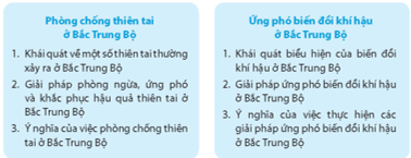 Địa Lí 9 Chân trời sáng tạo Bài 14: Thực hành: Tìm hiểu vấn đề phòng chống thiên tai và ứng phó với biến đổi khí hậu ở Bắc Trung Bộ