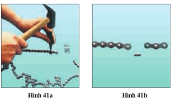 Lý thuyết Công nghệ 9 Bài 8: Thực hành: Thay xích, líp