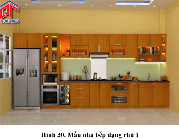 Lý thuyết, trắc nghiệm Công nghệ 9 Bài 3 (có đáp án): Sắp xếp và trang trí nhà bếp