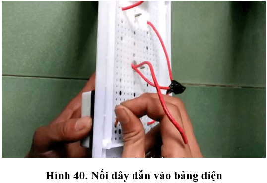 Lý thuyết Công nghệ 9 Bài 6: Thực hành: Lắp mạch điện bảng điện (hay, chi tiết)