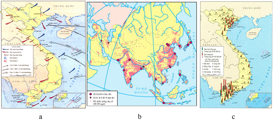Lý thuyết Địa Lí 10 Bài 2: Một số phương pháp biểu hiện các đối tượng địa lí trên bản đồ | Lý thuyết Địa Lí 10 ngắn gọn
