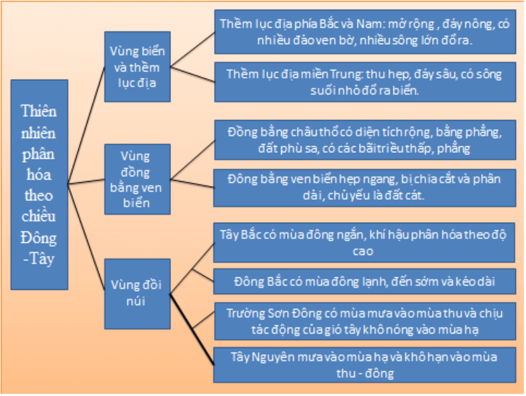 Lý thuyết Địa Lí 12 Bài 11: Thiên nhiên phân hóa đa dạng | Lý thuyết Địa Lí 12 ngắn gọn