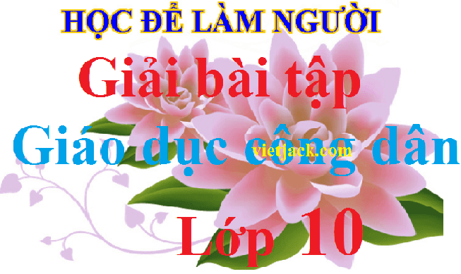 Giải bài tập Giáo dục công dân 10 | Trả lời câu hỏi GDCD 10 | Để học tốt GDCD 10