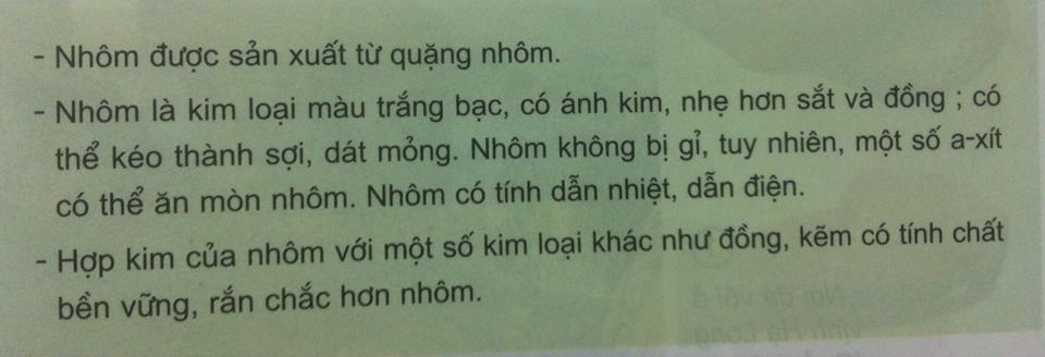 Giải bài tập Khoa học 5 | Trả lời câu hỏi Khoa học 5