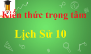 Lý thuyết Lịch Sử 10 sách mới | Lý thuyết Sử 10 Kết nối tri thức, Chân trời sáng tạo, Cánh diều