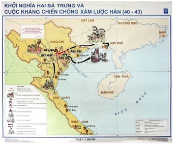 Lý thuyết Lịch Sử 10 Bài 16: Thời Bắc thuộc và các cuộc đấu tranh giành độc lập dân tộc (từ thế kỉ II TCN đến đầu thế kỉ X) (Tiếp theo) | Lý thuyết Lịch Sử 10 ngắn gọn