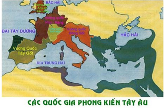 Lý thuyết Lịch Sử 10 Bài 10: Thời kì hình thành và phát triển của chế độ phong kiến Tây Âu (từ thế kỉ V đến thế kỉ XIV) | Lý thuyết Lịch Sử 10 ngắn gọn