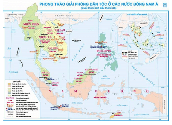 Lý thuyết Lịch Sử 11 Bài 16: Các nước Đông Nam Á giữa hai cuộc chiến tranh thế giới (1918-1939) | Lý thuyết Lịch Sử 11 ngắn gọn