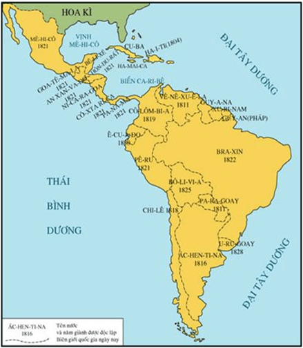 Lý thuyết Lịch Sử 11 Bài 5: Châu Phi và khu vực Mĩ Latinh (Thế kỉ XIX -đầu thế kỉ XX) | Lý thuyết Lịch Sử 11 ngắn gọn