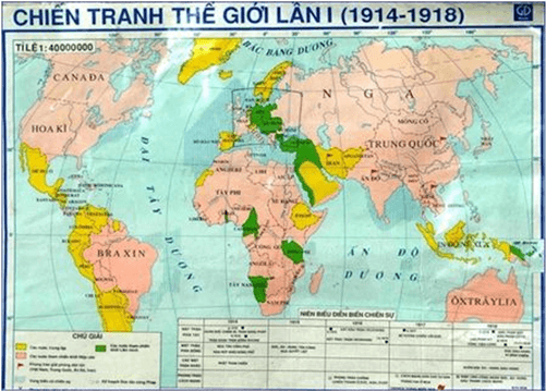 Lý thuyết Lịch Sử 11 Bài 6: Chiến tranh thế giới thứ nhất (1914-1918) | Lý thuyết Lịch Sử 11 ngắn gọn